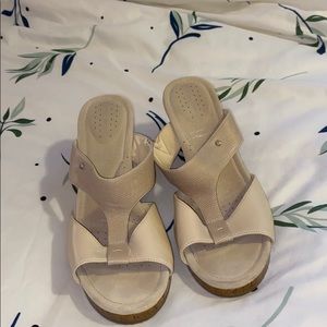 Tan wedges